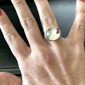 Tiffany Elsa Peretti Quartz Rock Crystal Ring